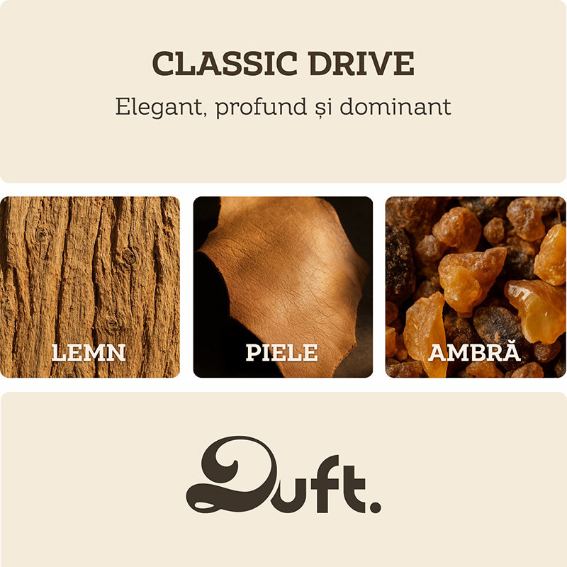 Odorizant Auto Lemn + 2 Refill Classic