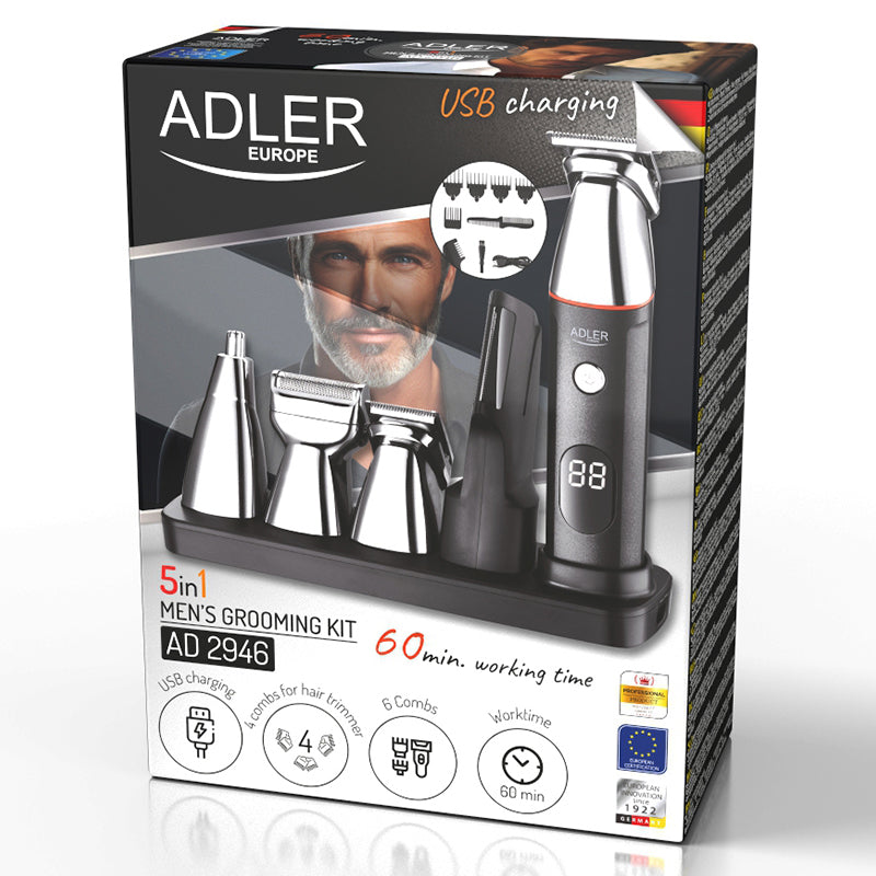 Set 5 in 1 Trimmer cu Afisaj Led