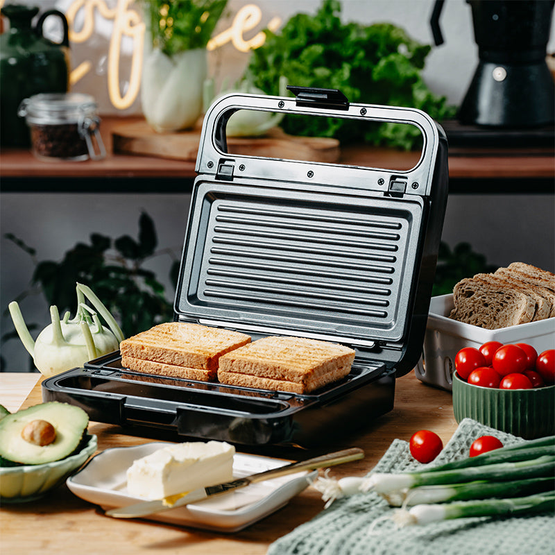 Sandwich Maker 2in1  Negru