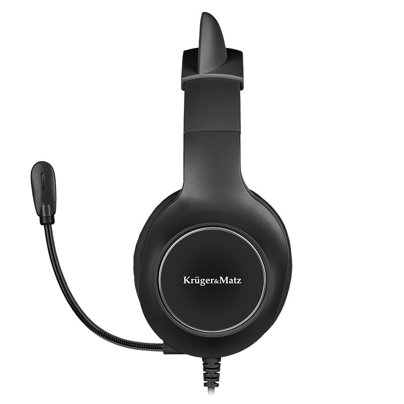 CASTI GAMER KIDS KRUGER&MATZ NEGRU  KM0659