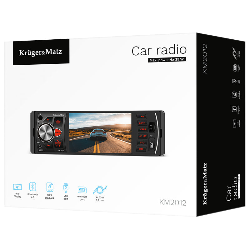 Player Auto 1 din 4X25W