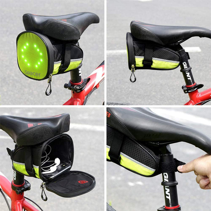 Geanta Bicicleta cu Semnalizare Led