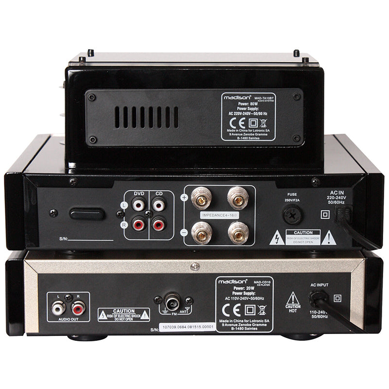 AMPLIFICATOR VINTAGE 2X25W RMS USB/BT/AUX
