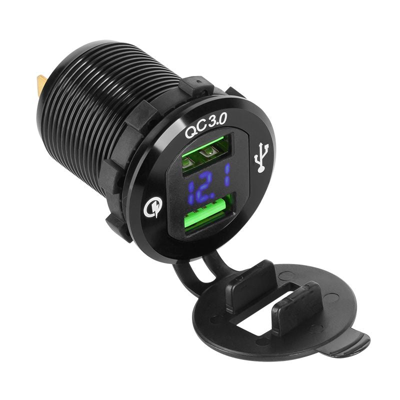 Mufa Montaj Auto Incarcare 2XUSB Quick