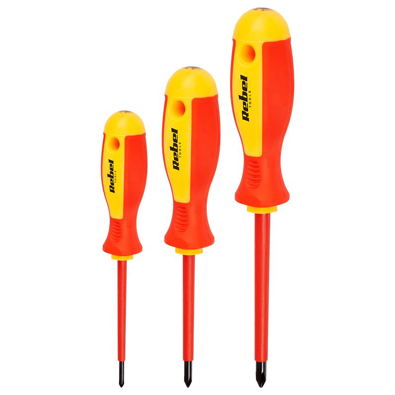 SET SURUBELNITE IZOLATE 1000V 7 BUC REBEL