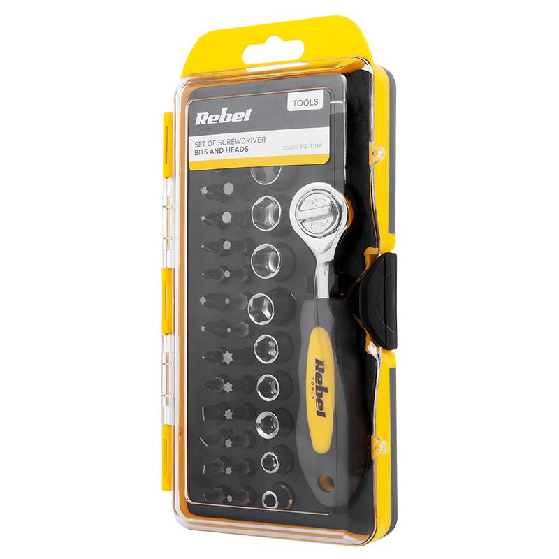 SET BITI CU CHEIE CLICHET 38 PIESE REBEL
