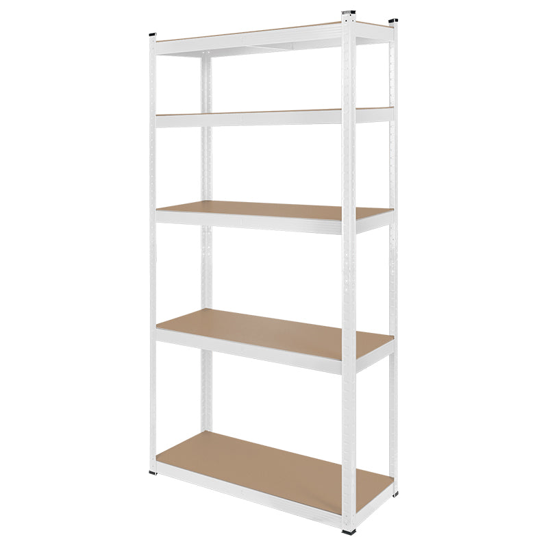 RAFT METALIC 5 POLITE 750KG MDF 180X90X40 ALB REBEL