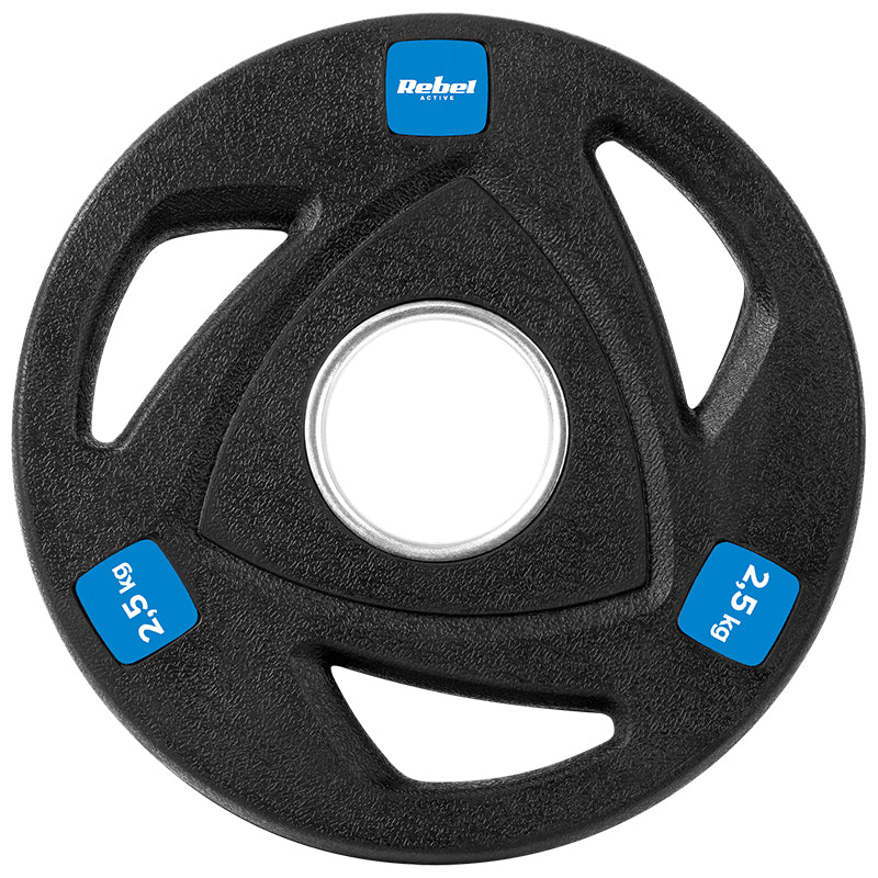Disc Greutate Fonta Cauciucata Set 4 X 2.5 KG
