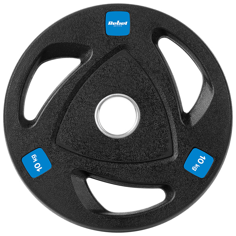 Disc Greutate Fonta Cauciucata Set 2 X 10 KG