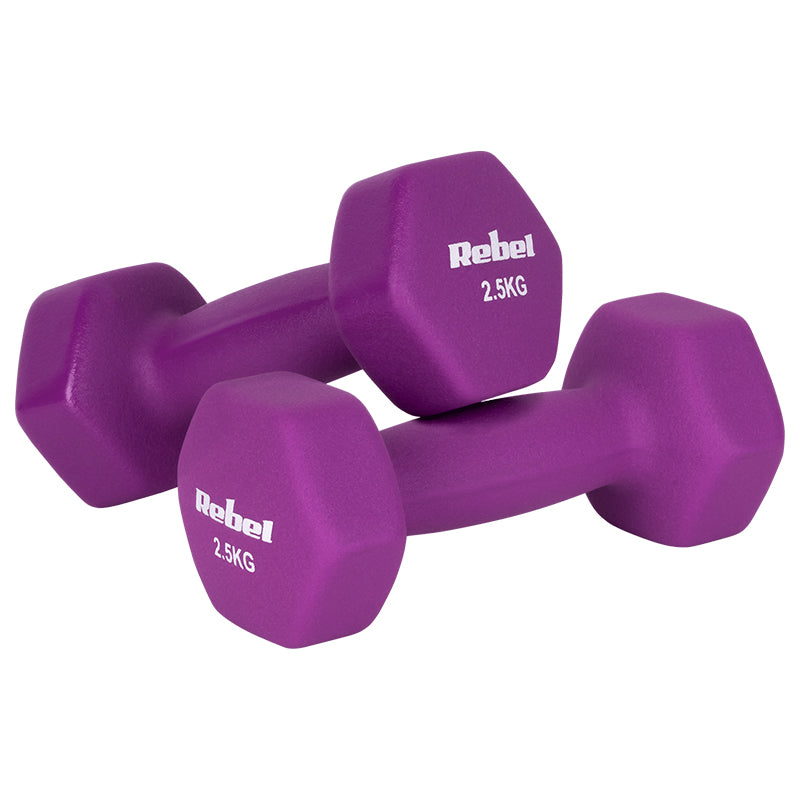 Gantera Fonta Invelis Neopren Hex 2 X 2.5KG