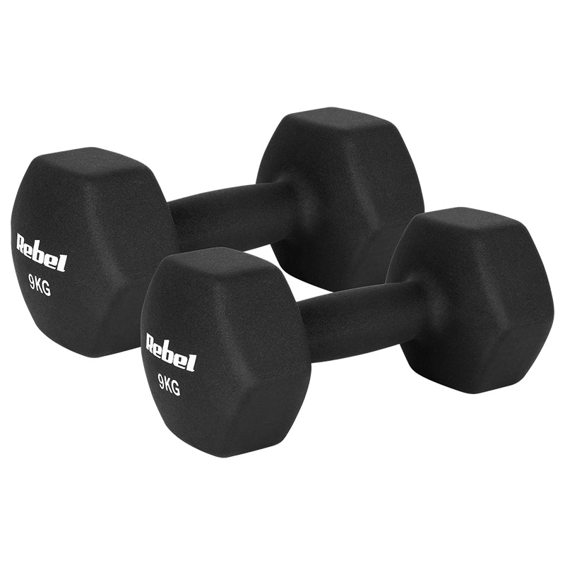 Gantera Fonta Invelis Neopren Hex 2 X 9KG