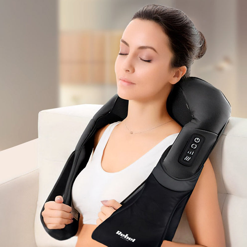 Aparat Masaj Shiatsu Zona Cervicala cu Incalzire