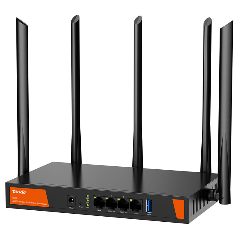 Router 3000MBPS 5 Antene Dual Band Tenda