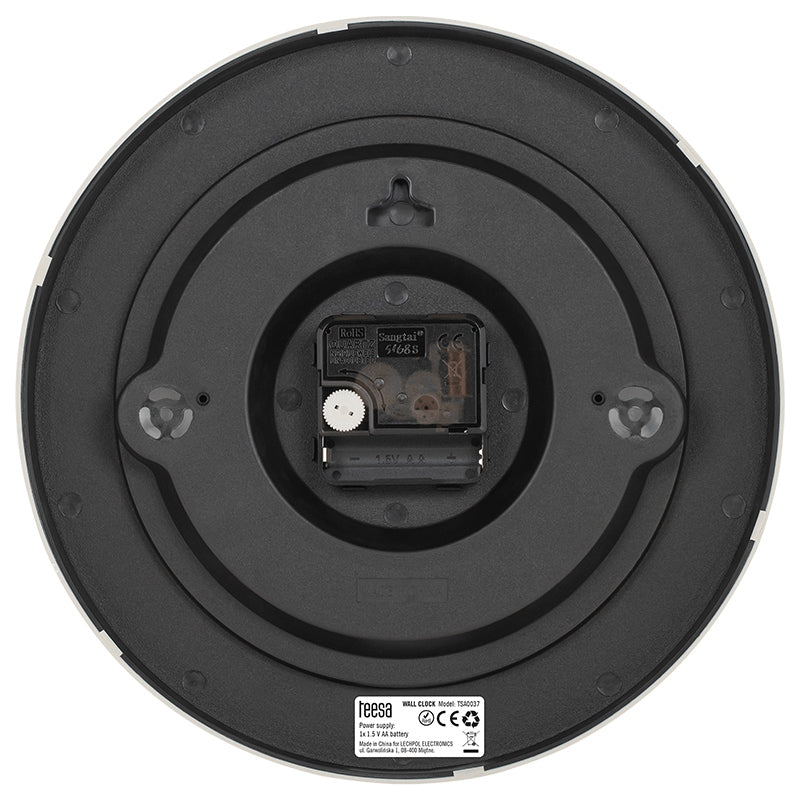 Ceas Perete 25cm Alb