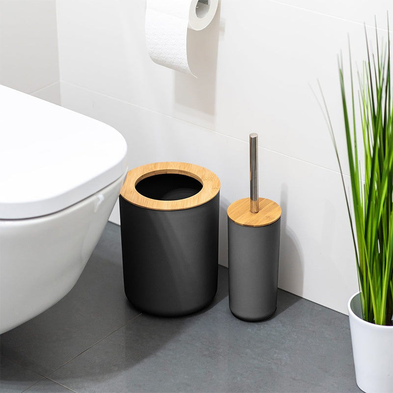 Set 6 Accesorii Baie Negru
