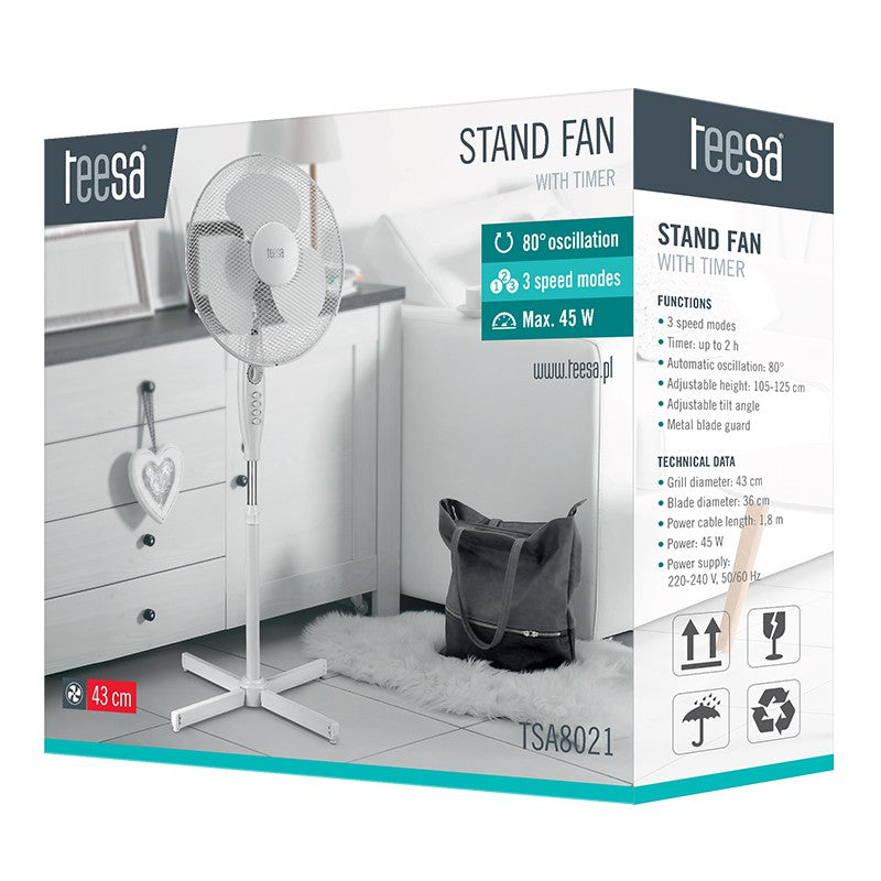 Ventilator Picior cu Timer