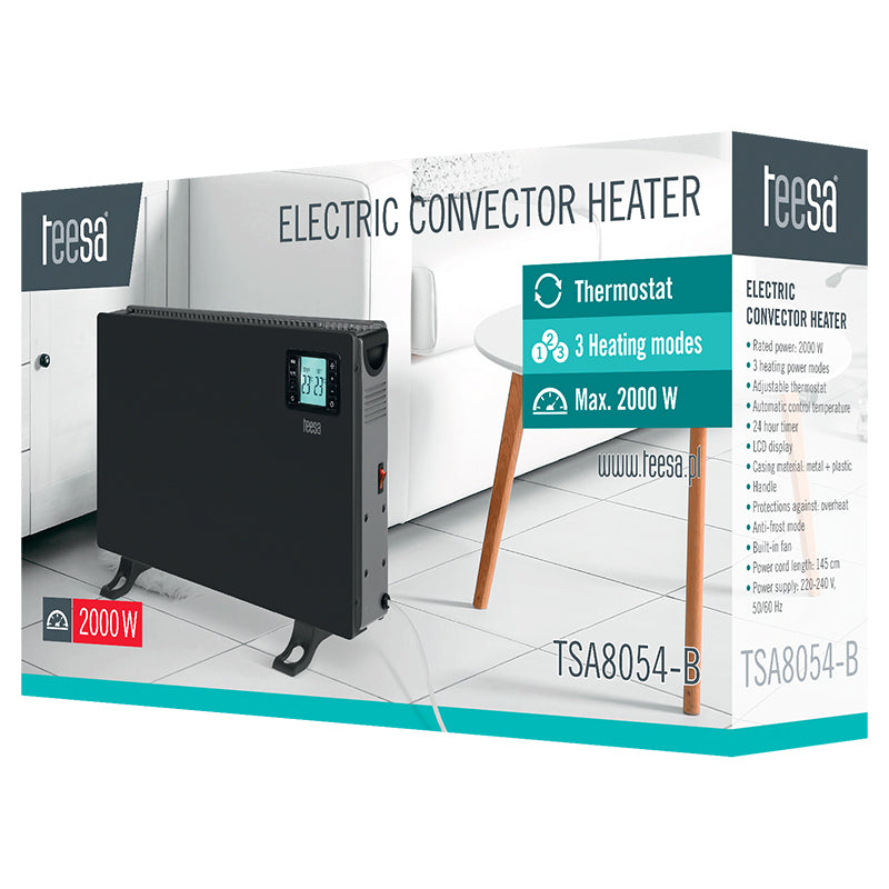 Convector Incalzire Ecran LCD 3 Trepte 2000W