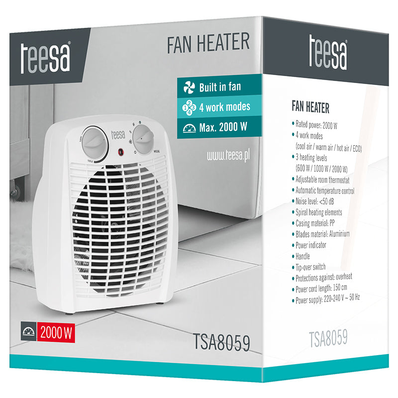 Aeroterma 800/1200/2000W