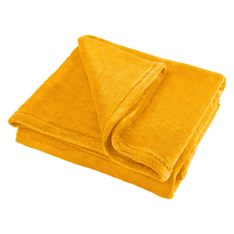 Patura Fleece Polar 150X200cm Galbena