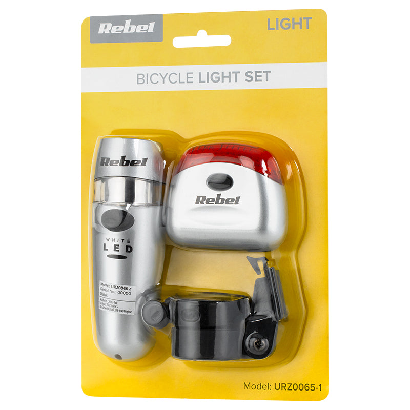 Set Lumini Fata Spate Bicicleta
