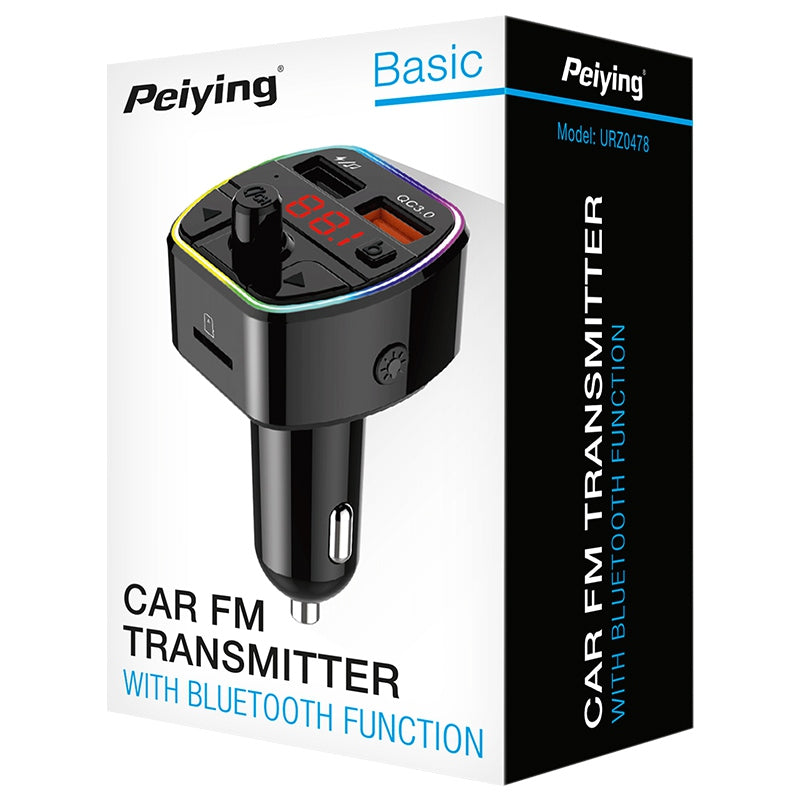 Modulator FM Audio Bluethooth QC 3.0 2X USB