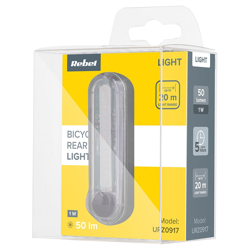 Lampa Spate Bicicleta Led Cob Incarcare USB