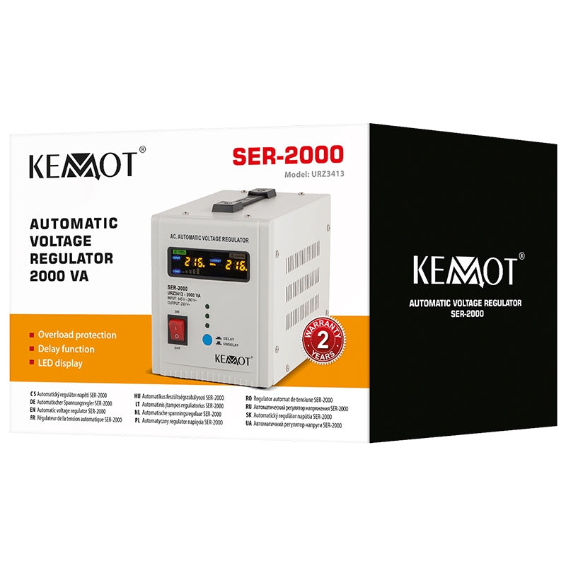 STABILIZATOR TENSIUNE AUTOMAT 2000VA KEMOT