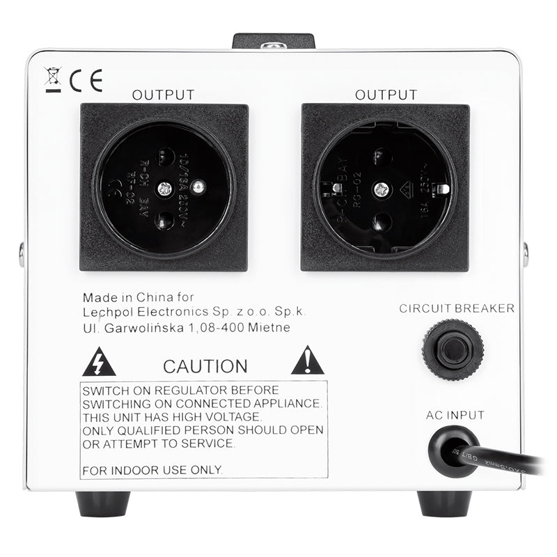 STABILIZATOR TENSIUNE SERVOMOTOR 500VA KEMOT