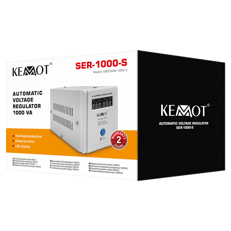STABILIZATOR TENSIUNE AUTOMAT 1000VA KEMOT