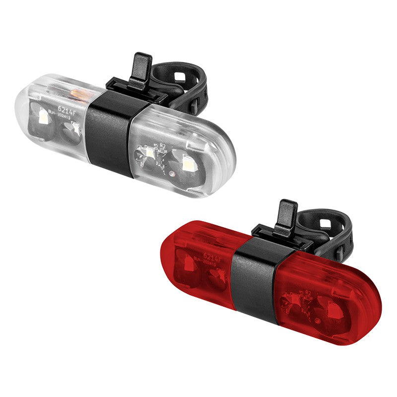 Set Iluminat Bicicleta Fata Spate USB