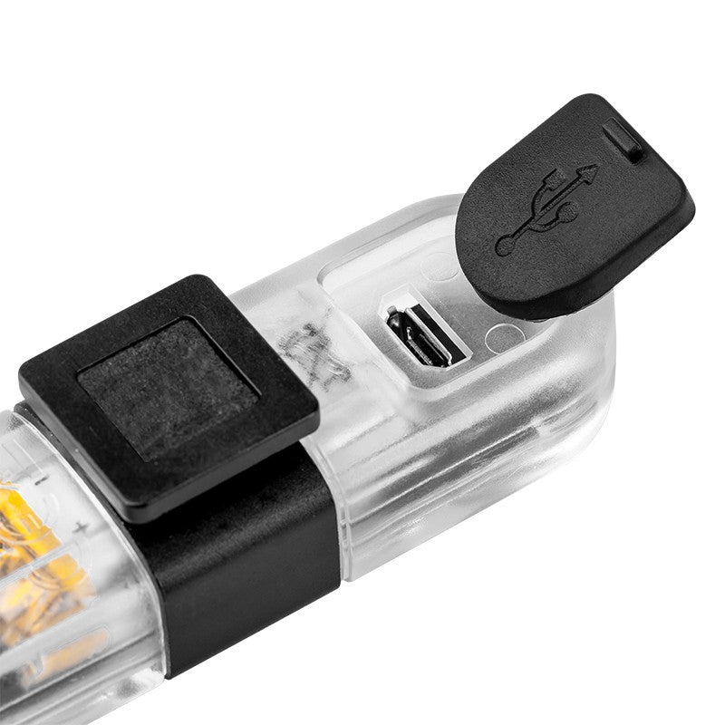 Set Iluminat Bicicleta Fata Spate USB
