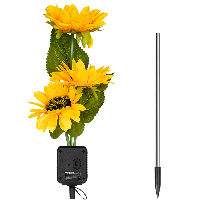 Lampa Solara Decorativa Floarea Soarelui