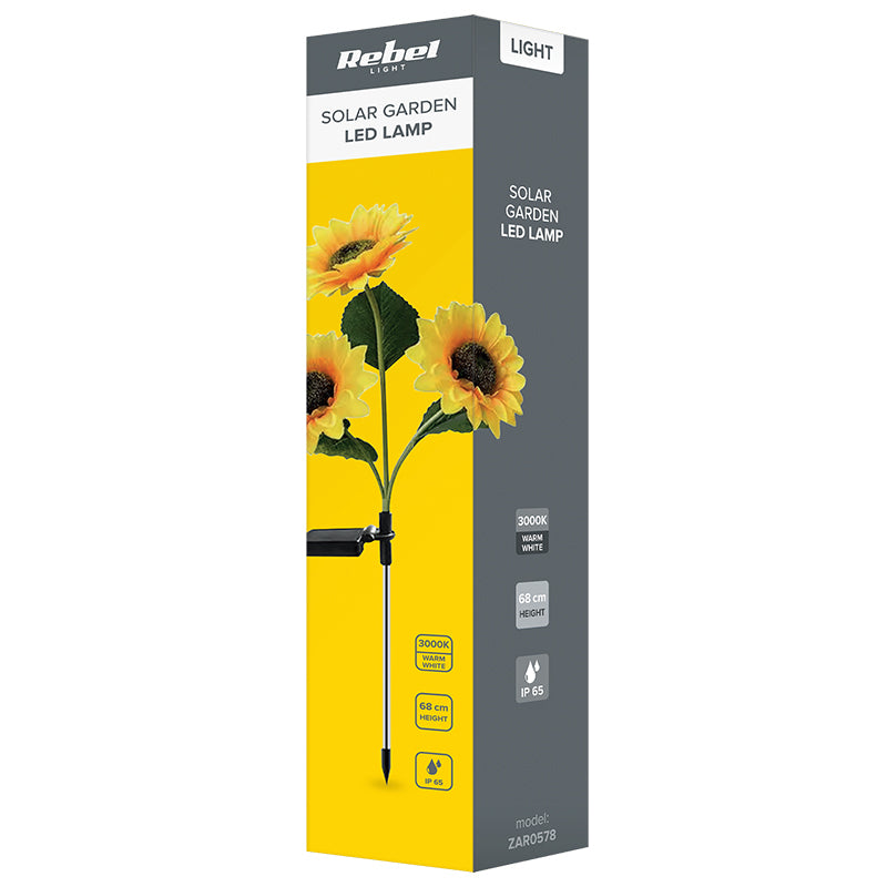 Lampa Solara Decorativa Floarea Soarelui